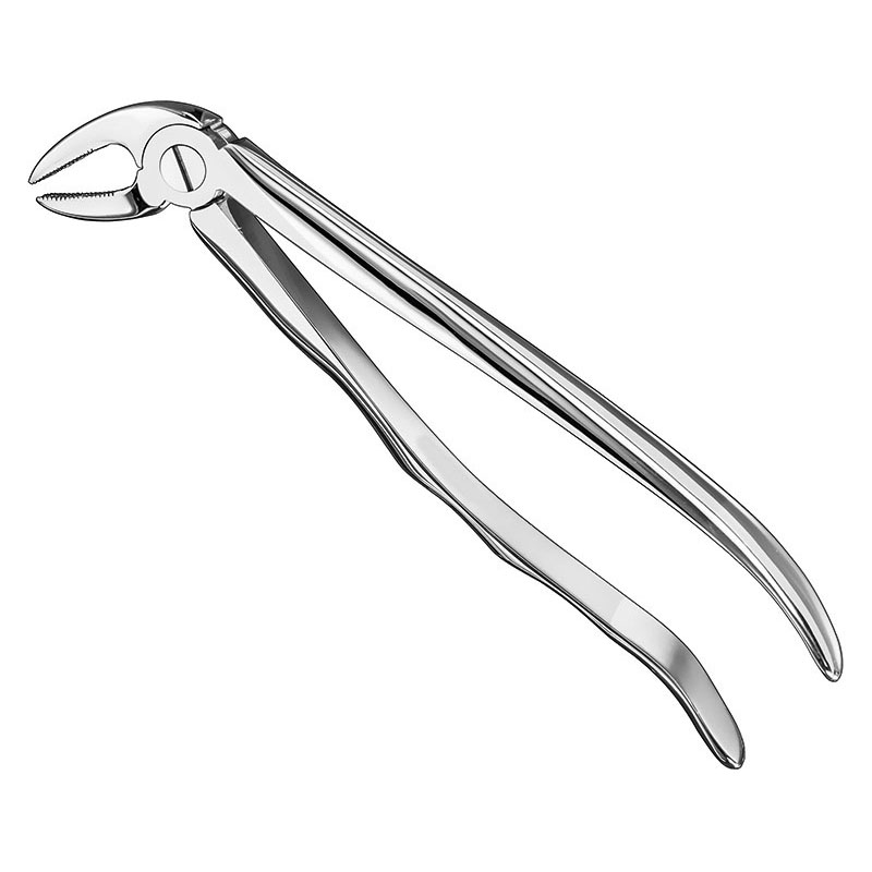 Extracting forceps, anat.