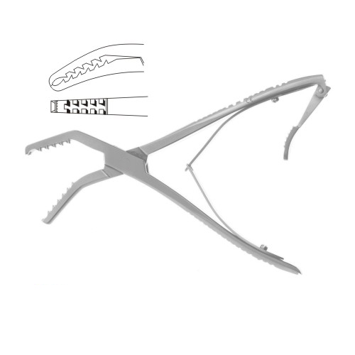 Semb Bone Holding Forcep Curved